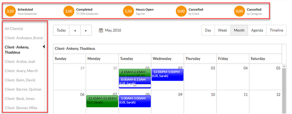 Improvements in Schedule Calendar 