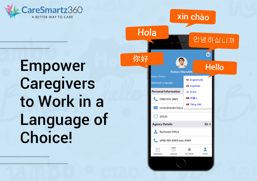 CareSmartz360 App Goes Multilingual