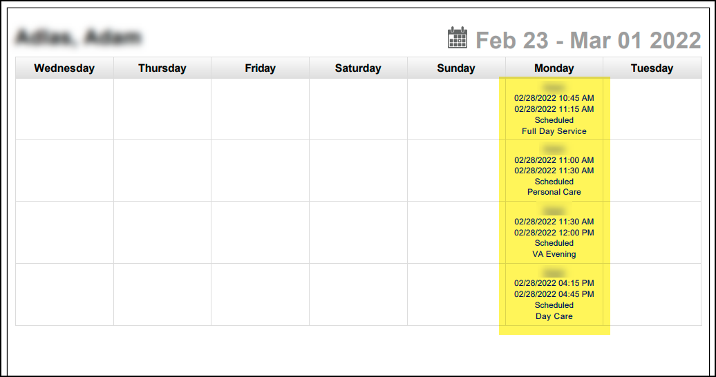 Homecare Client Portal Forms Updates