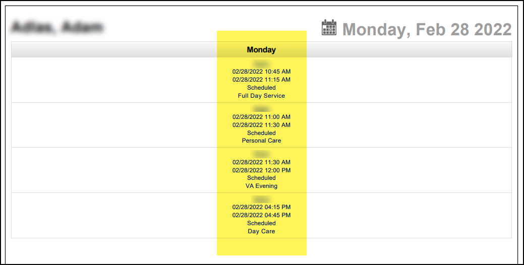 Home Care Client Portal Forms Updates