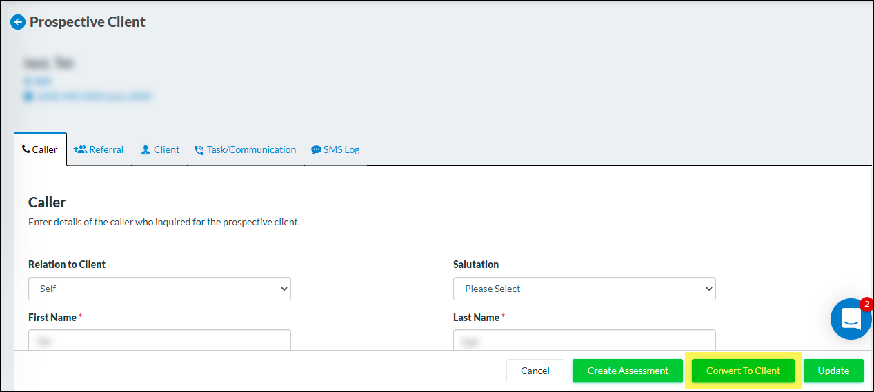 Home Care Client Portal Forms Updates