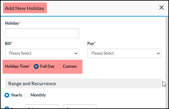 Custom Holiday Update for Caregivers