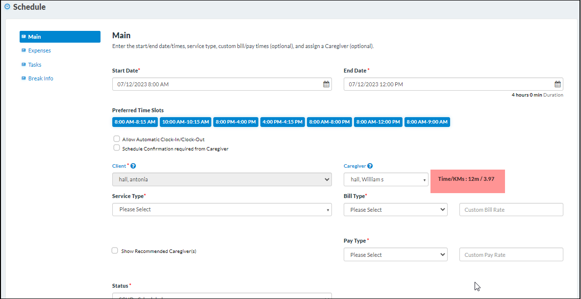 CareSmartz360 Caregiver Scheduling Updates