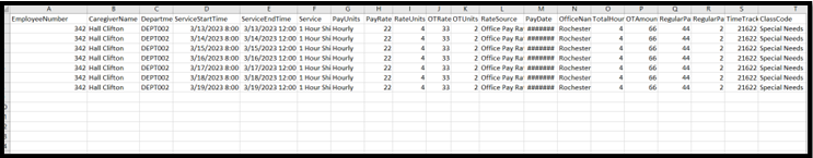 CareSmartz360 Viventium CSV File Download Update