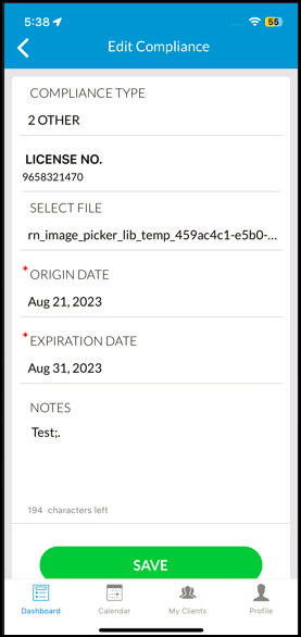 CareSmartz360 Caregiver Compliance Update 