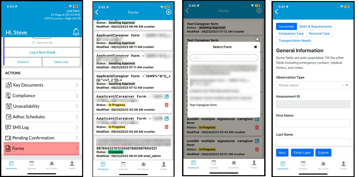 CareSmartz360 Caregiver mobile app Updates