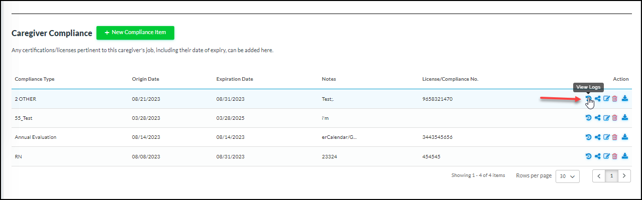 CareSmartz360 Caregiver Compliance Updates