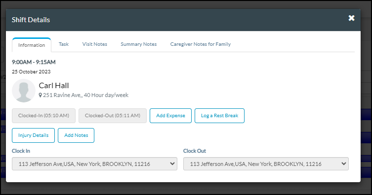 Caregiver Portal Updates