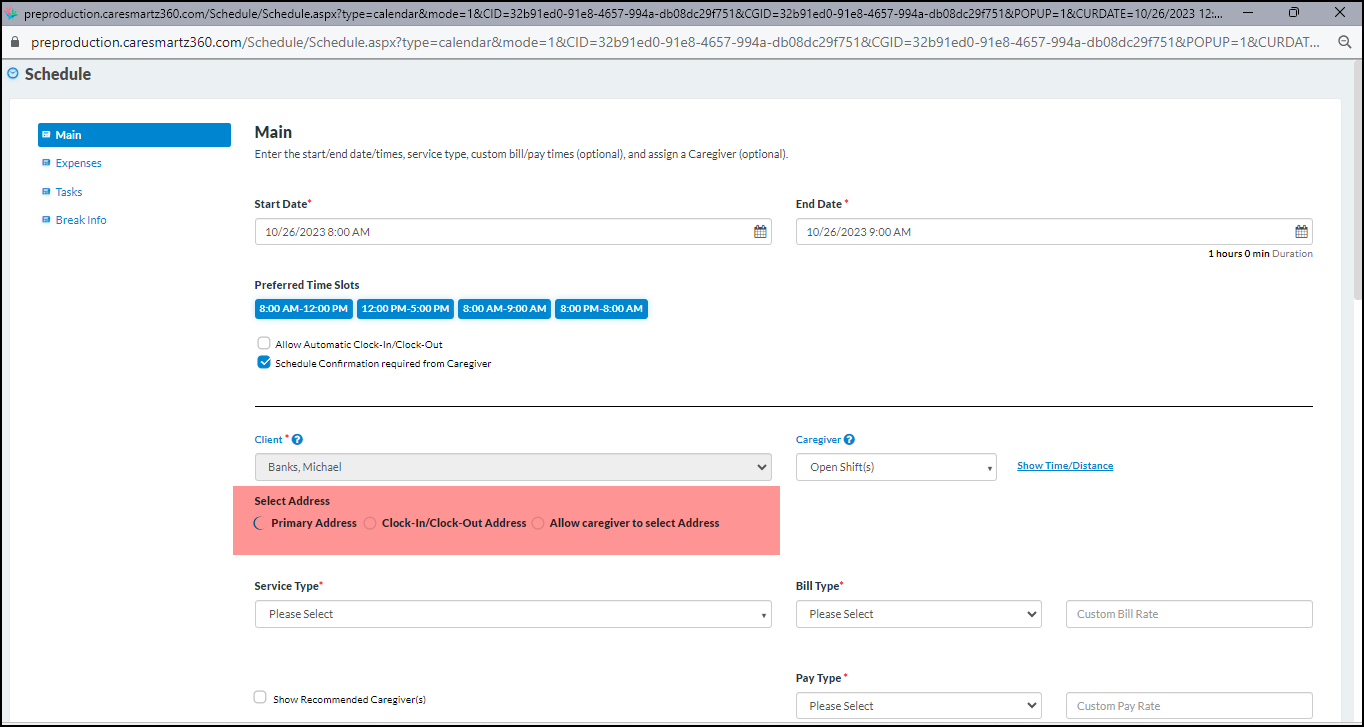 CareSmartz360 Caregiver Clock In and Clock Out Updates