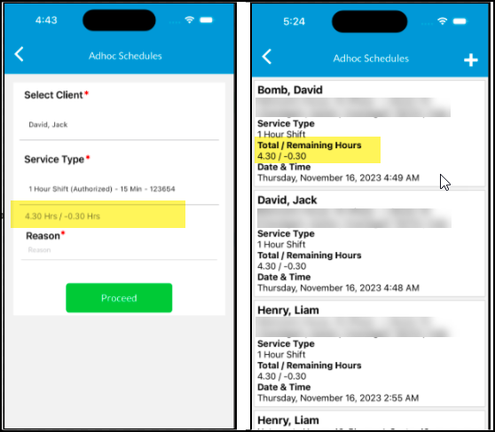 CareSmartz360 Ad Hoc Scheduling Update