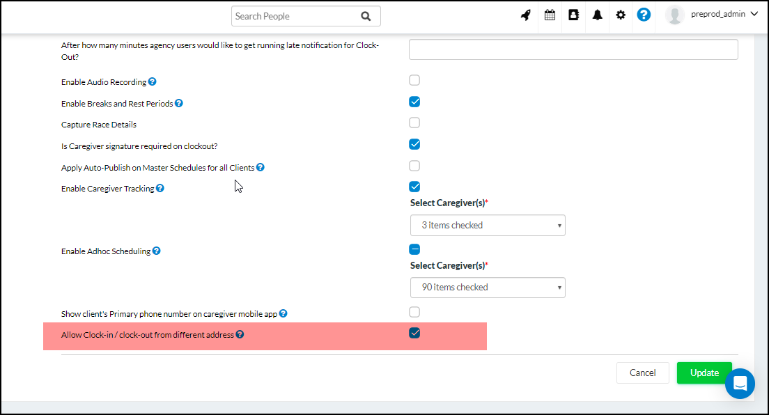 CareSmartz360 Caregiver Portal Updates