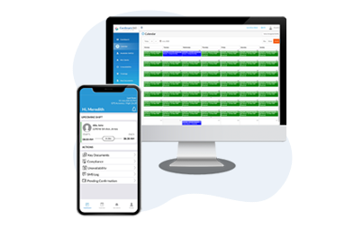 caregiver portal and mobile app