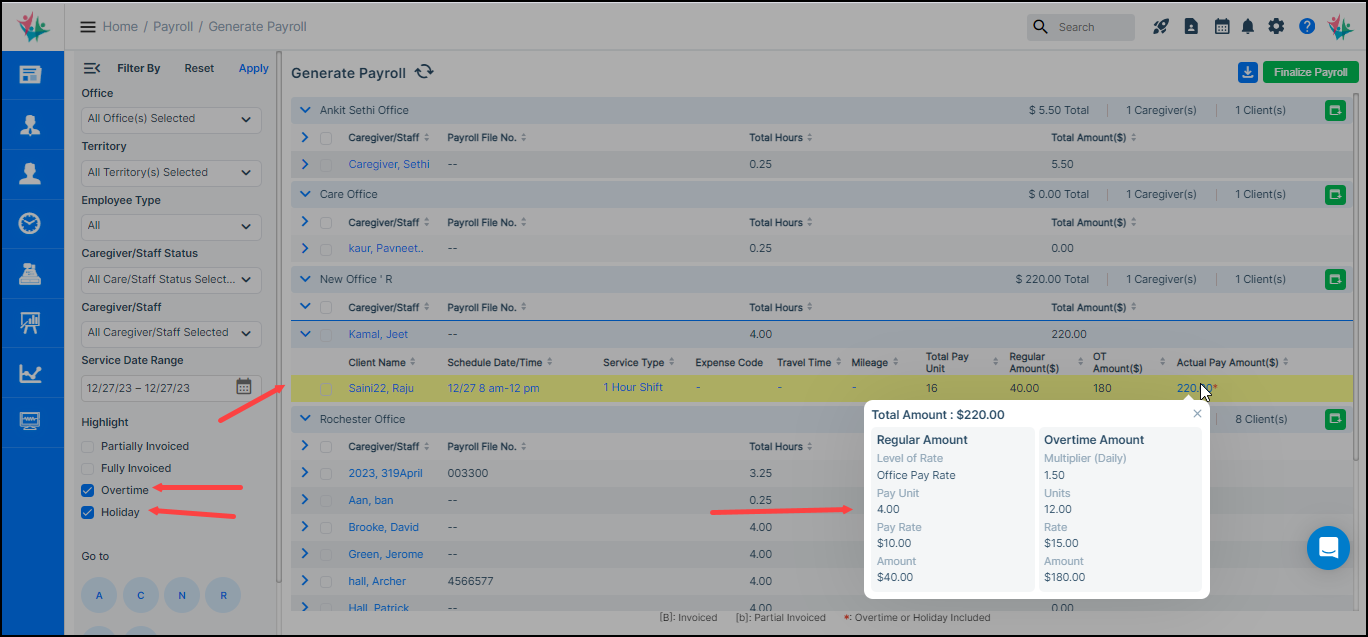 CareSmartz360 Home Care Payroll Software
