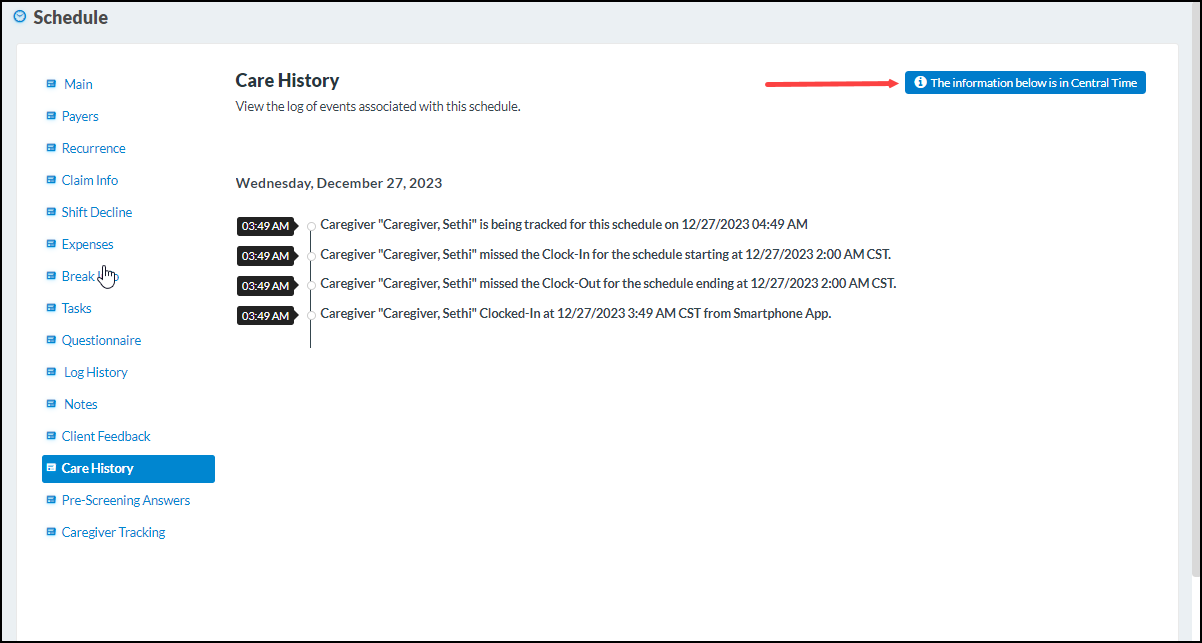 CareSmartz360 HomeCare Scheduling Software Update