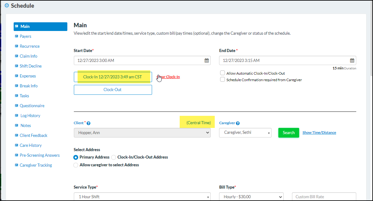 CareSmartz360 Home Care Scheduling Time Software Updates