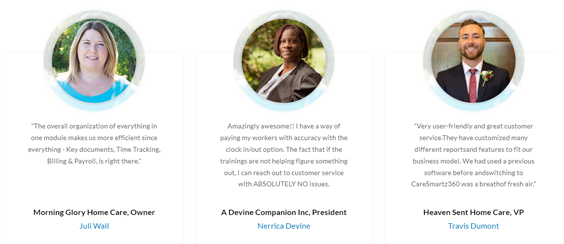 Home Care Client Testimonial