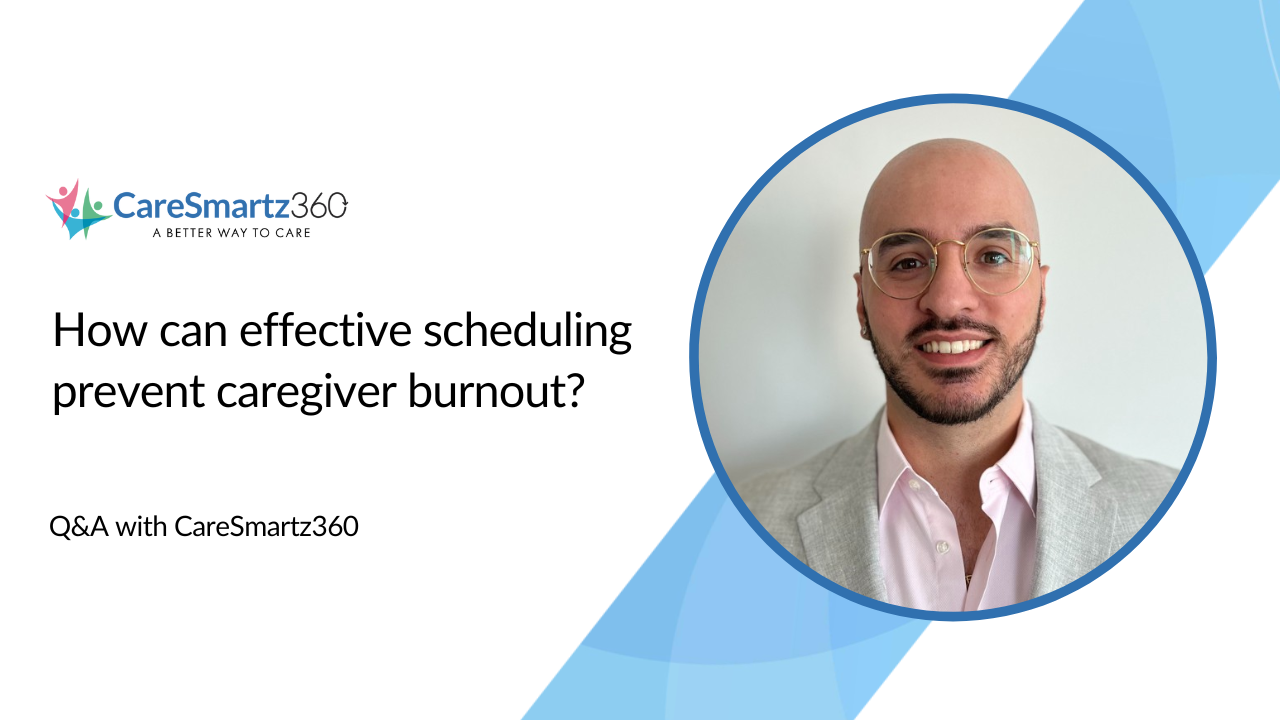 preventing caregiver burnout through home care scheduling software