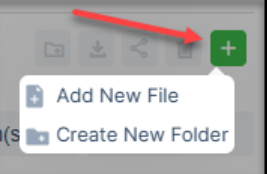 Document folder management in homecare agency portal
