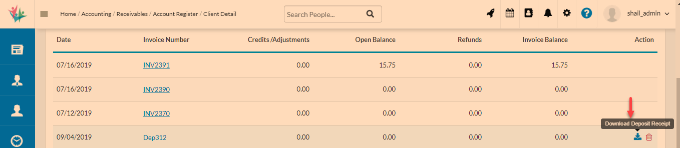 Account Register Caresmartz