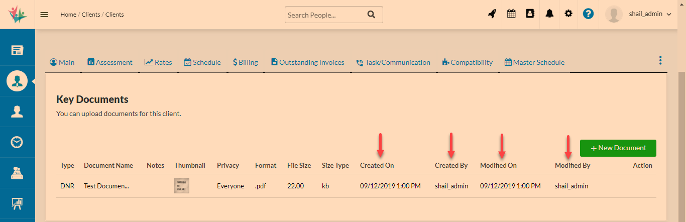 Who uploaded an updated the Key Documents