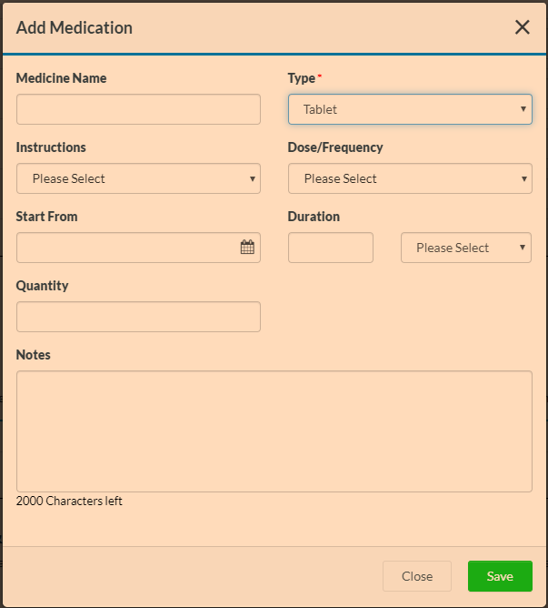 Adding Number to Medication Management