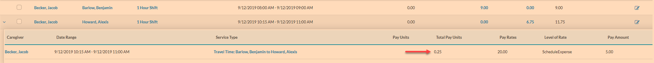 override travel time caresmartz