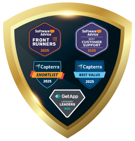Caresmartz home care software awards and badges for 2025